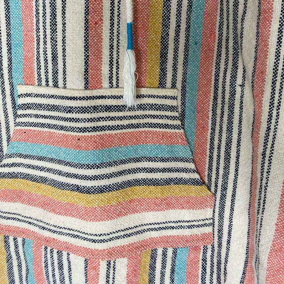 Beach Life Multi-Colored Poncho, Size M - Picture 2 of 5